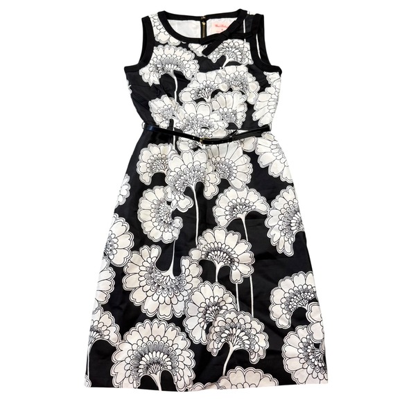 Kate Spade New York Florence Broadhurst Size 6 Austin Black and Ivory Dress - Picture 2 of 8